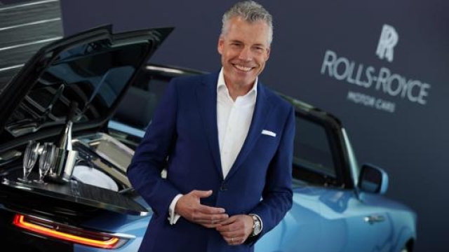 Torsten Müller-Ötvös, ceo Rolls Royce. Afp