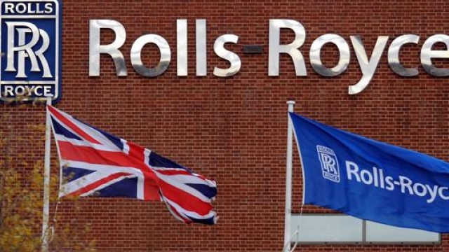 La fabbrica Rolls Royce a Allenton, Inghilterra. Afp