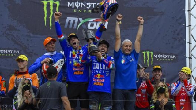 Il trionfo della Maglia Azzurra al Motocross delle Nazioni 2021