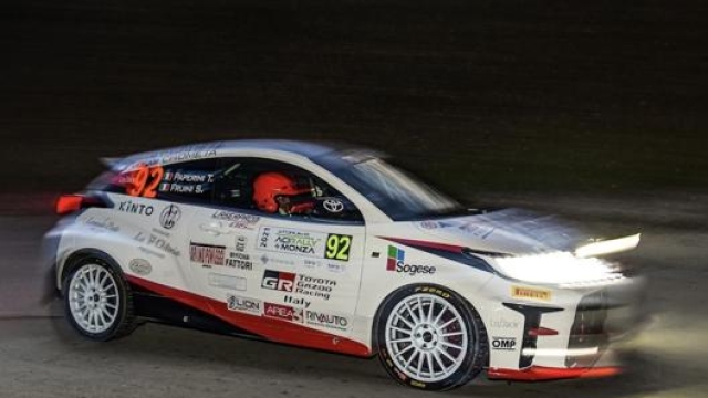 Thomas Paperini, vincitore del Rally di Monza