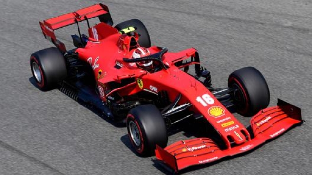 Charles Leclerc a Monza nel 2020