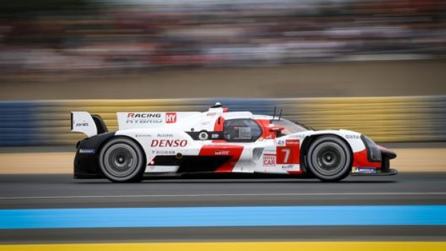 La Toyota GR010 Hybrid Gazoo numero 7 vincitrice alla 24 Ore di Le Mans 2021