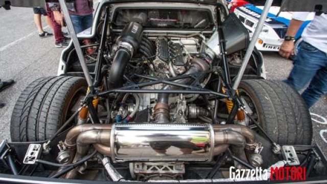 Il vano motore della Kimera Evo37. Foto Manuele Cecconi
