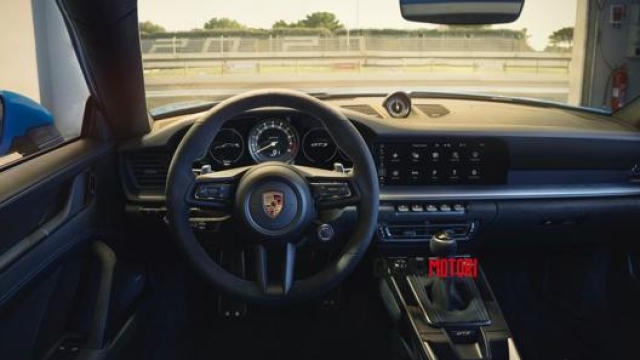 Gli interni della Porsche 911 GT3