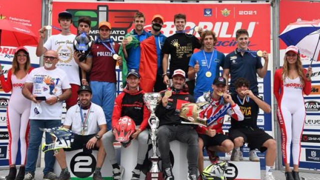 I vincitori della settima prova dei Campionati Assoluti d’Italia Enduro a Maniago