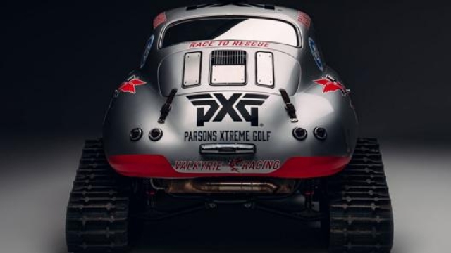 La Porsche 356  "modellata" dall'ingegnere Kieron Bradley