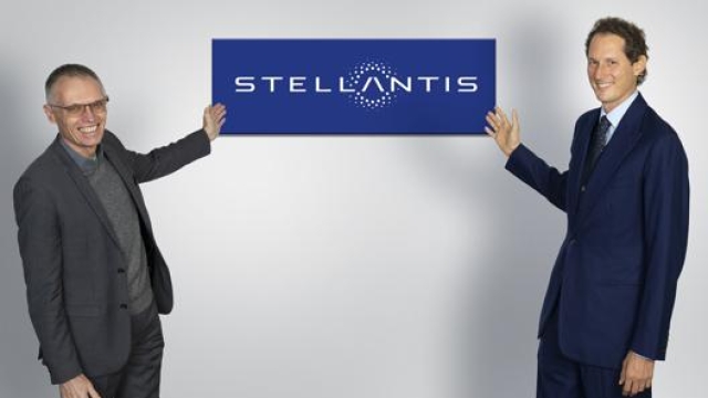 I vertici di Stellantis: Tavares ed Elkann