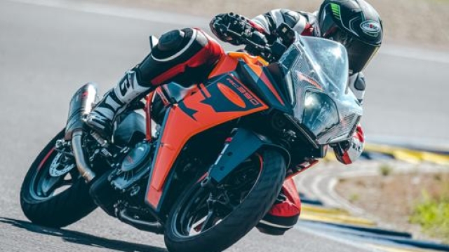 La nuova Ktm RC 390 si ispira alla MotoGP di Mattighofen