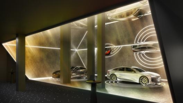 L'installazione Enlightening the Future di Audi