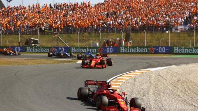 Leclerc e Sainz al GP d’Olanda