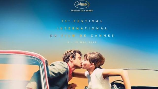 La locandina di "Il bandito delle 11", diretto da Godard utilizzata poi dal Festival di Cannes nel 2018