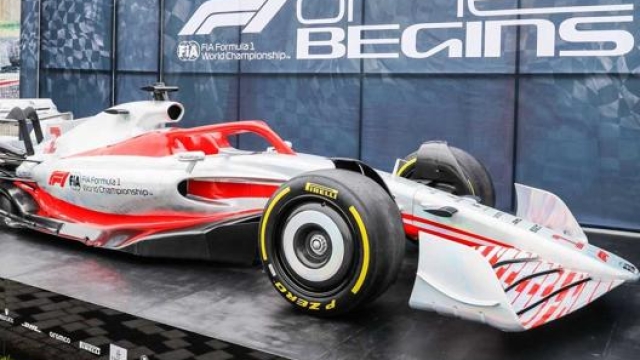 Un concept di monoposto di F1 mostrato lo scorso anno