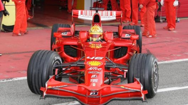 Una Ferrari numero 46 per Valentino Rossi