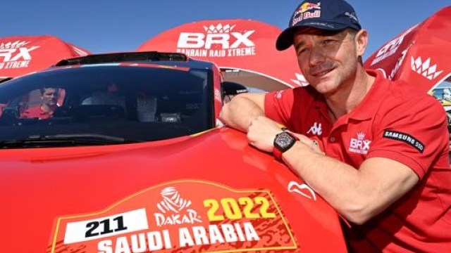 Loeb alla Dakar 2022. Afp