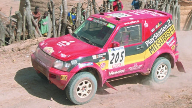 Jutta Kleinschmidt si è imposta nella Dakar 2001 al volante della Mitsubishi Pajero nella categoria auto