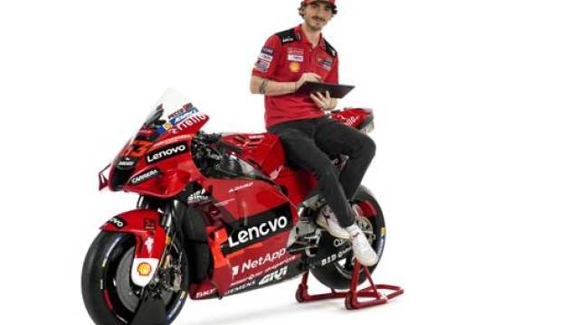 Francesco Bagnaia, pilota ufficiale Ducati MotoGP