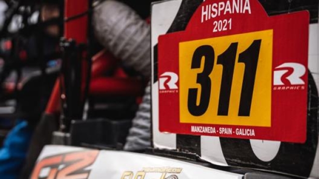 L’Hispania Rally ha preso il via con un prologo prima di essere fermato (foto @hispaniarally)