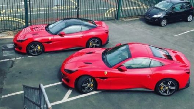 Fury ha una predilezione per la Ferrari Portofino (foto @gypsyking101)