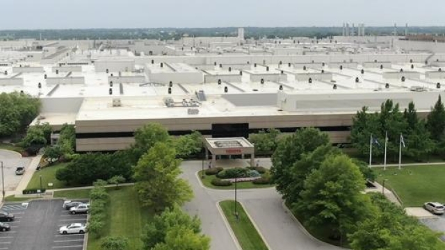 La fabbrica Toyota in Kentucky (Usa)