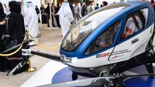 Uno dei droni utilizzati a Dubai