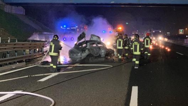 Un incidente grave sull’autostrada A1 in Lombardia. Ansa
