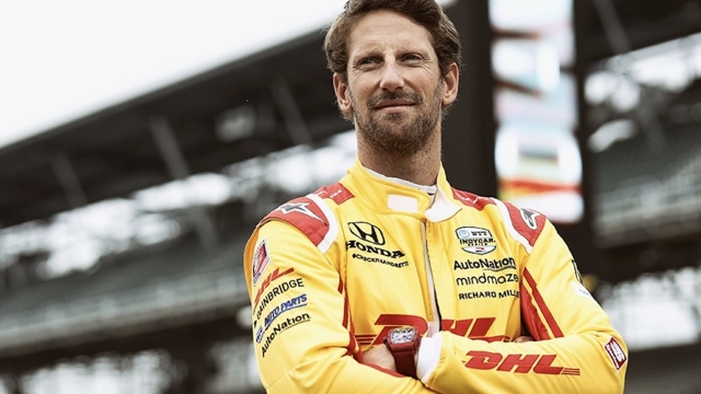 Romain Grosjean è alla seconda stagione nella serie. IndyCar