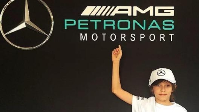 Antonelli ha firmato il contratto con l’Academy Mercedes nel GP di Monaco 2018