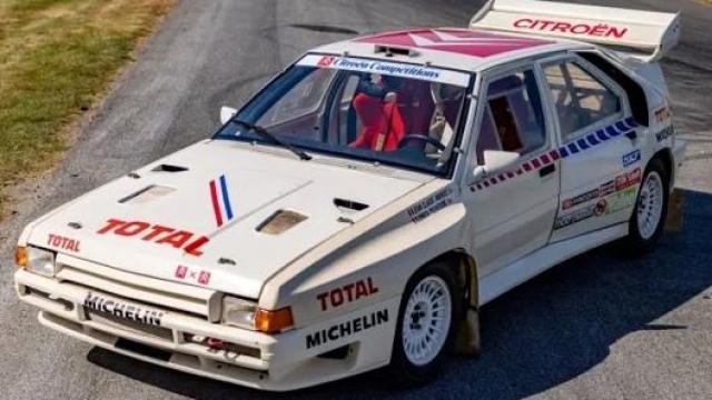 Citroen BX 4TC Evolution corse tre gare nel Mondiale rally 1986