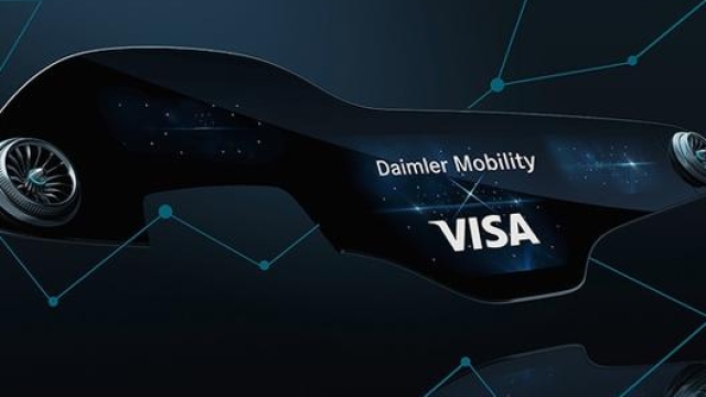 La partnership tra Mercedes-Benz e Visa, che permetterà agli utenti di effettuare pagamenti attraverso il veicolo