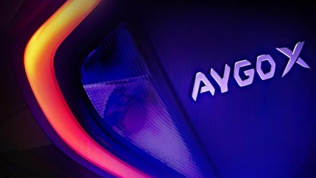 L’immagine con cui Toyota  ha ufficializzato la scelta del nome Aygo X