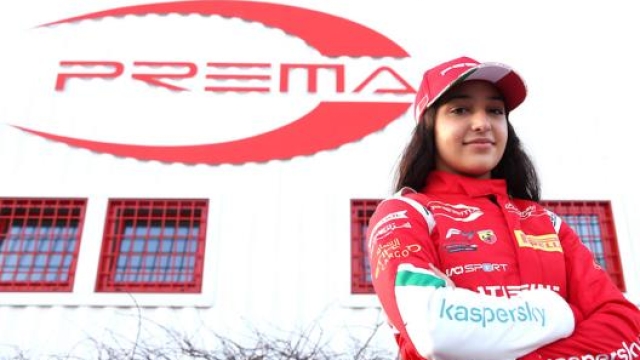 La 18enne Hamda Al Qubaisi, pronta all’avventura con Prema nella F4 italiana. Foto Prema