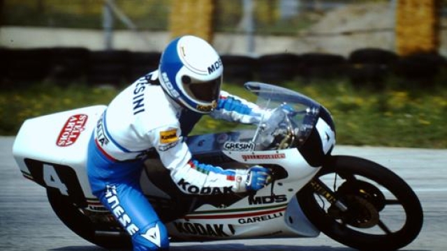 Nel 1985 cambia la ciclistica della Garelli 125 che diventa la moto campione del mondo 125. Pontiroli