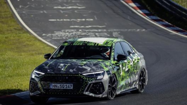 Audi RS 3 di scena al Nürburgring