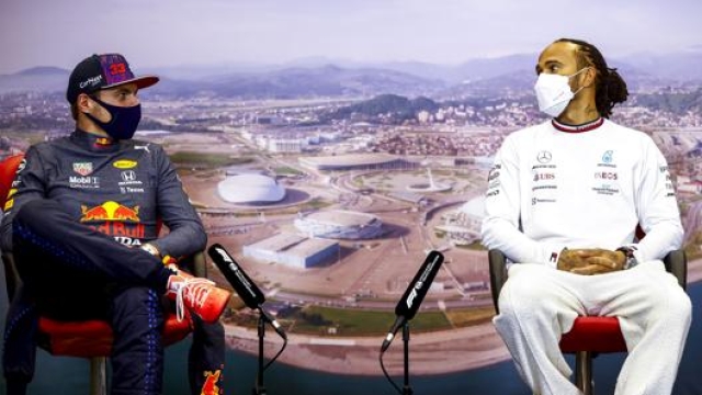 I due sfidanti per il Mondiale 2021: Verstappen e Hamilton. Getty