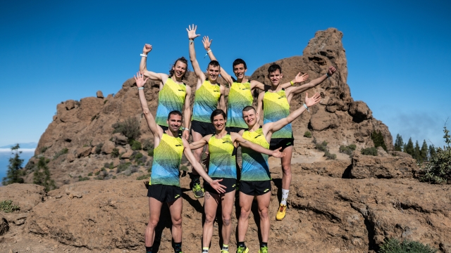 Il Brooks Trail Running team a Gran Canaria