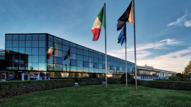Il quartier generale di Automobili Lamborghini a Sant'Agata Bolognese