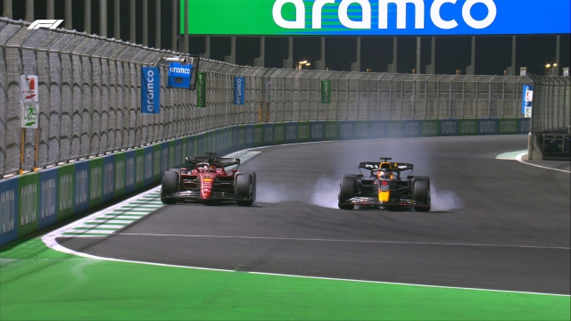 Il duello finale tra Leclerc e Verstappen