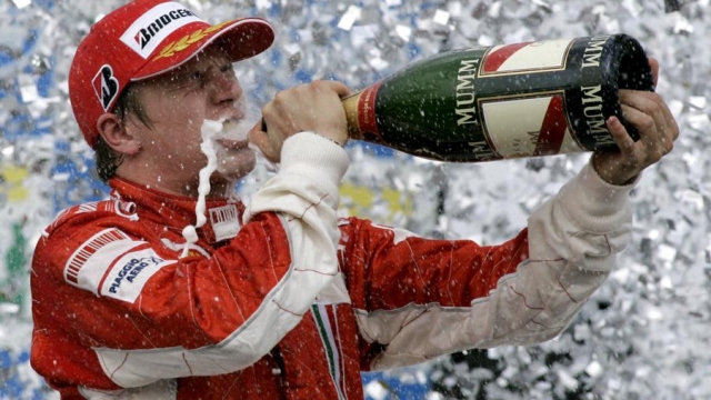 Kimi Raikkonen campione del Mondo 2007 a Interlagos