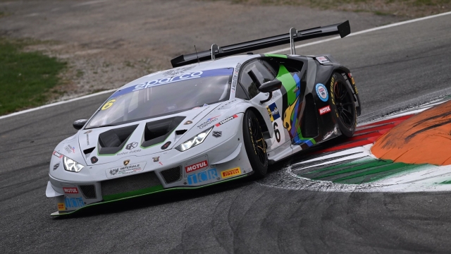 La Lamborghini Huracan GT3 del team Imperiale Racing a Monza