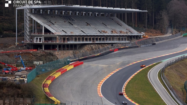 La pista di Spa-Francorchamps