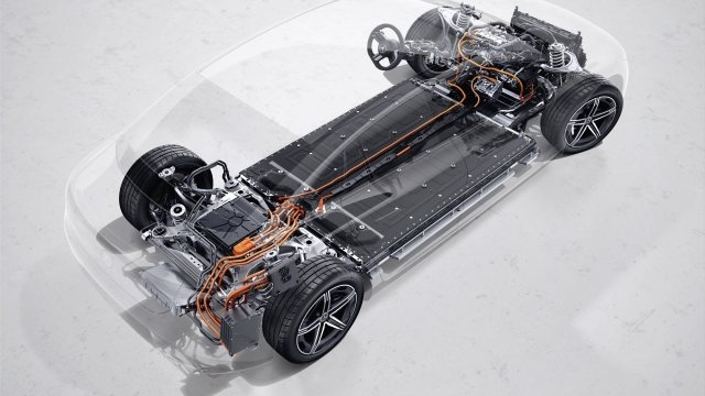 La batteria di Mercedes Eqe è da 93 kWh