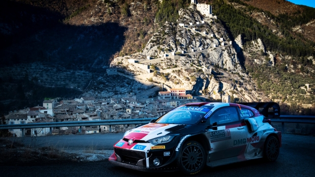 Sebastien Loeb al Rally di Monte Carlo 2022