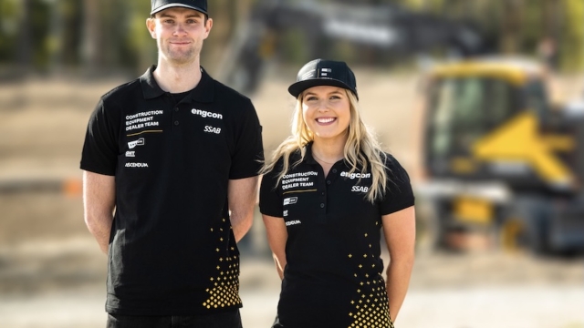 I due svedesi Niclas Grönholm e Klara Andersson