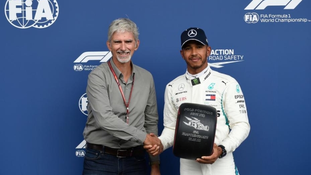 Damon Hill premia Lewis Hamilton per la pole a Spa 2018
