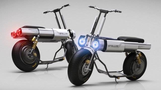 Si chiama Stellar Landcraft, un moped il cui stile si ispira all'esplorazione spaziale