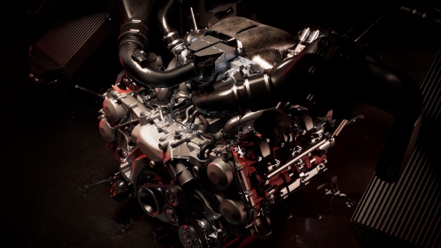 Il motore è un V6 turbo da 2.992 Cmc, 600 Cv e 710 Nm di coppia