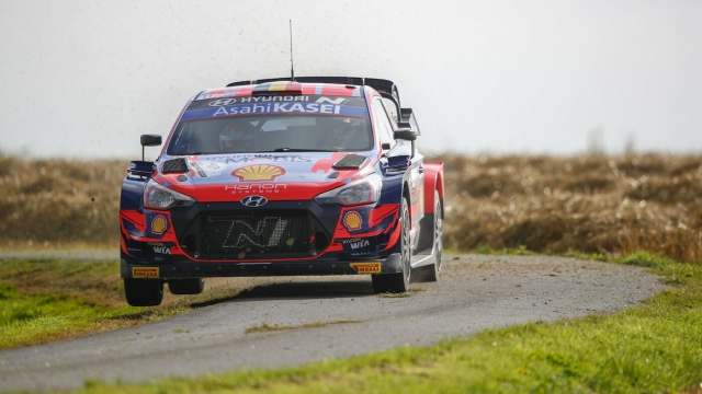 Thierry Neuville (Hyundai) vinse il Rally del Belgio nel 2021