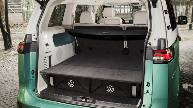 Il bagagliaio del Volkswagen ID. Buzz ha una capacità di 1.121 litri