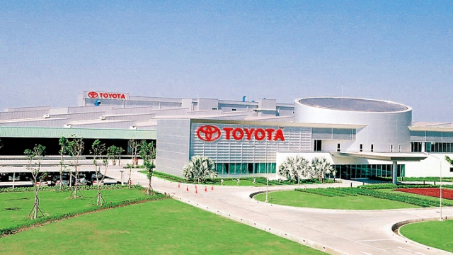 Lo stabilimento Toyota di Ban Pho, in Thailandia