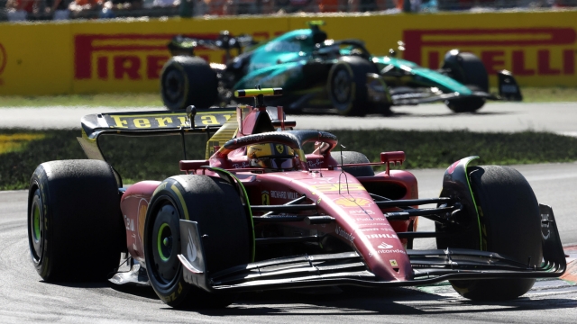 Ferrari driver Carlos Sainz of Spain  drives during   the Formula One Grand Prix of Italy at the Autodromo Nazionale Monza race track in Monza, Italy, 11.   ANSA / MATTEO BAZZI